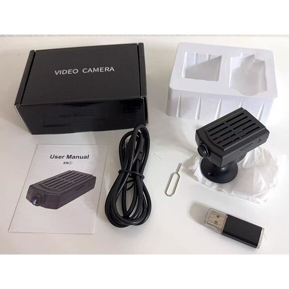 Mini Security Camera 1080P,64GB Nanny Video Recorder Cam with Motion Detection - Picture 8 of 8